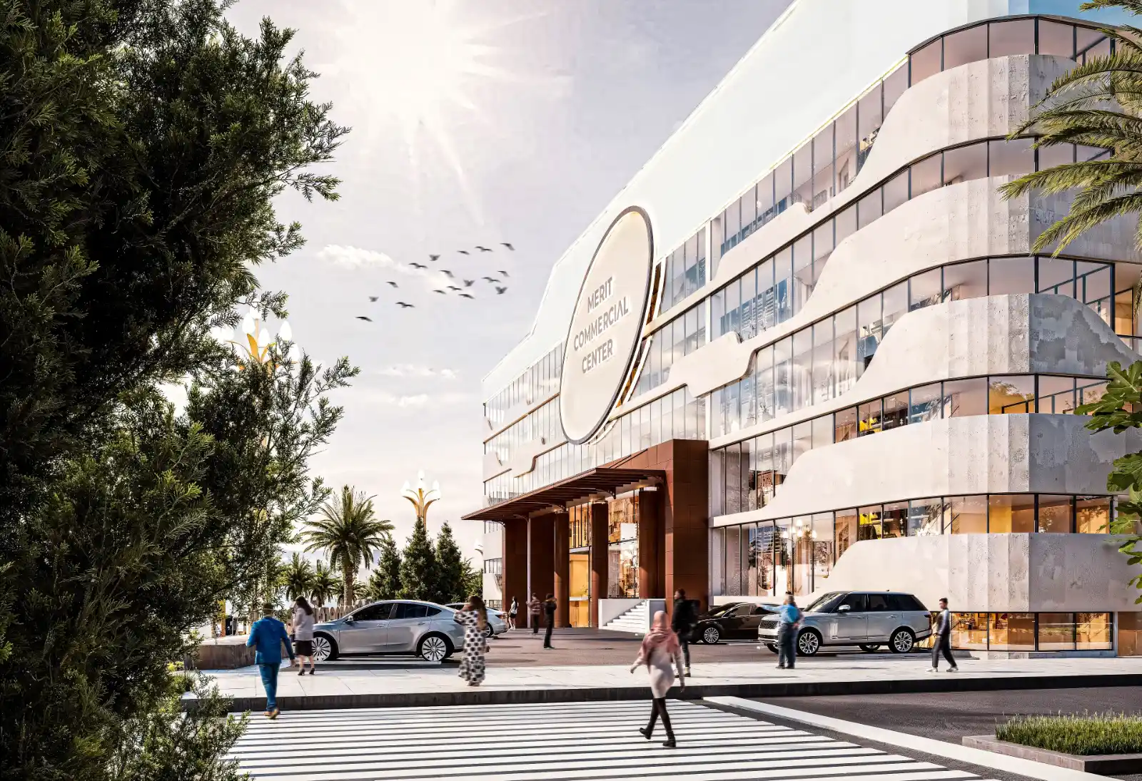 Teklehaymanot Floor 3 road access commercial render