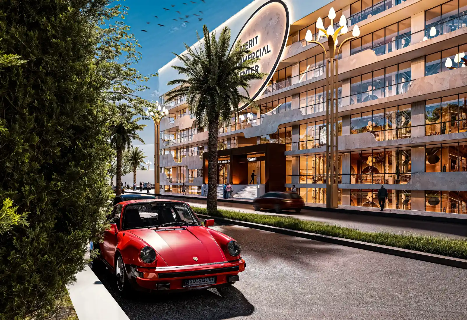 Teklehaymanot UG road access commercial render