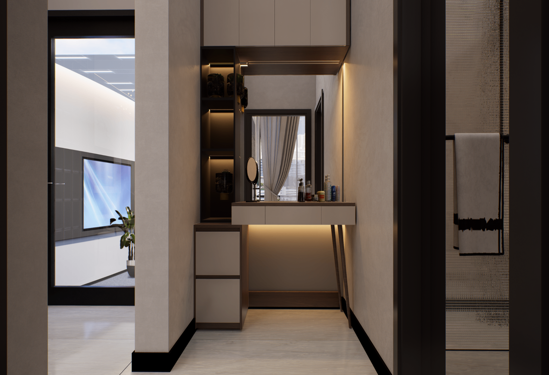 Piassa 1 bedroom apartment - corridor