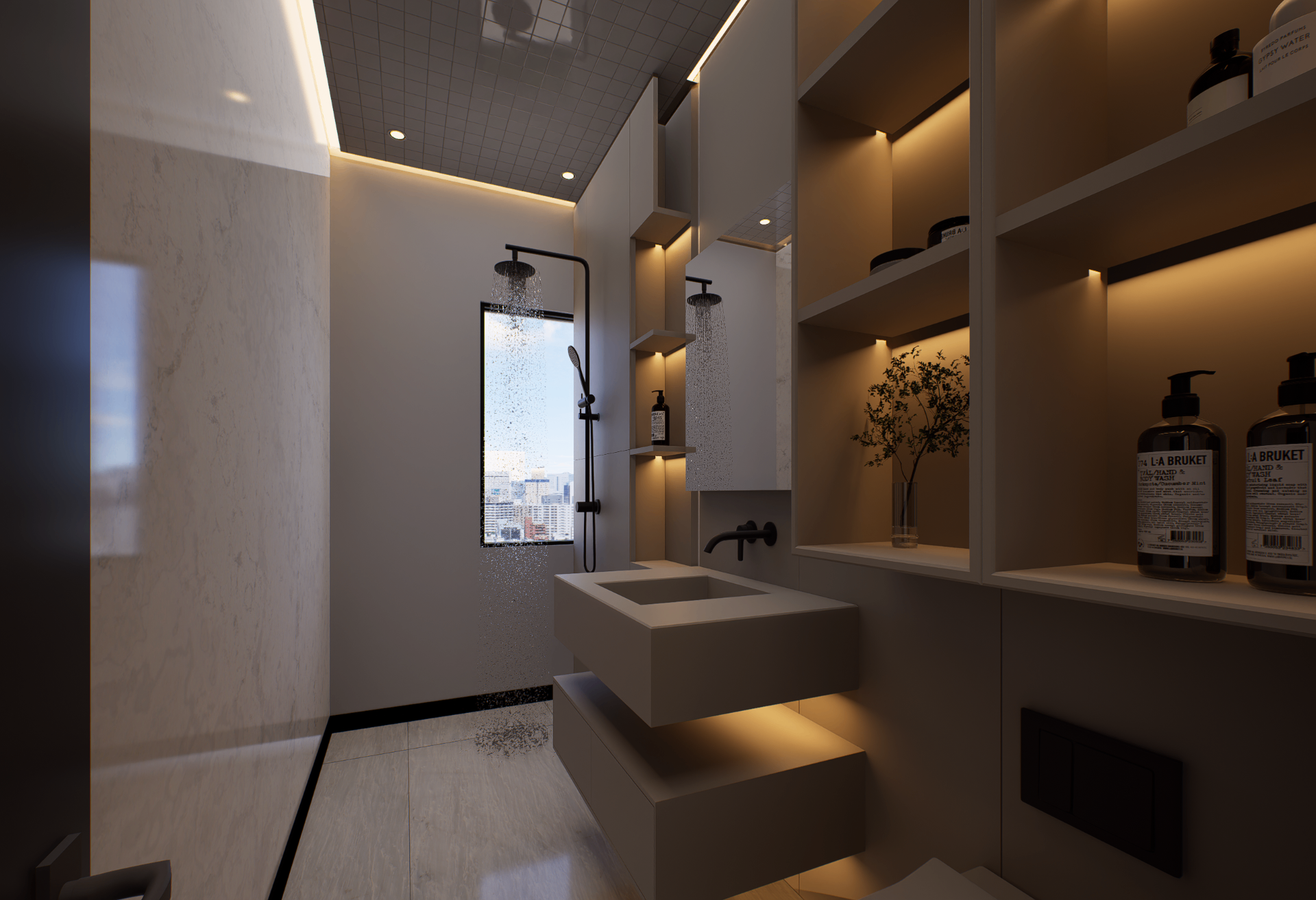 Piassa 3 bedroom apartment - bathroom