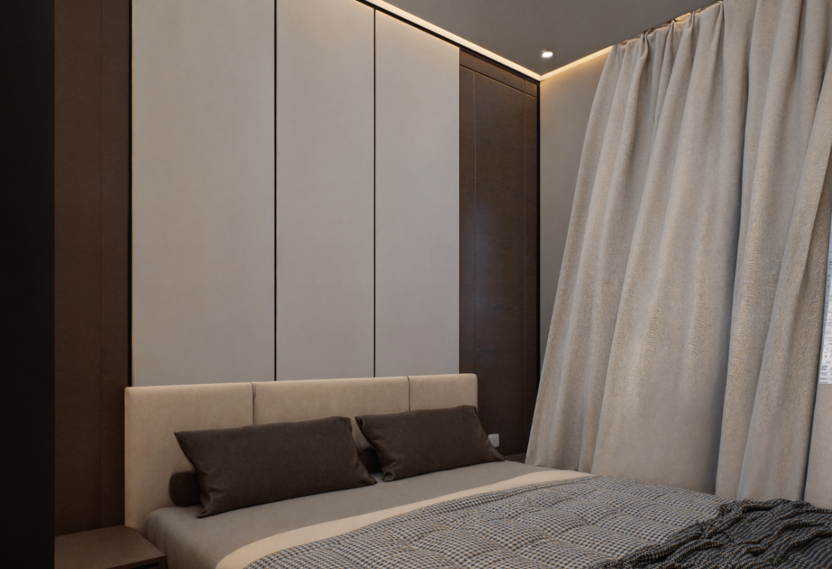 Piassa 3 bedroom apartment - bedroom 2 (upscaled)